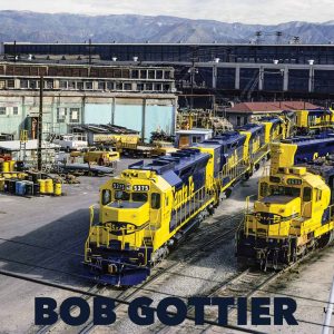 AT&SF SD45 No. 5375 and SD45Bs nos. 5502 and 5501 at San Bernardino Shops
