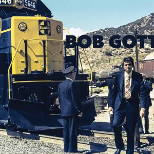 AT&SF SD45-2 No. 5646 at Summit with KNBC's Tom Snyder