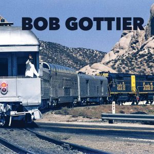 AT&SF SD45-2 No. 5649 with Santa Fe Business Train at Mormon Rocks