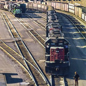 Southern Pacific EMD SD40 No. 8473 at West Colton