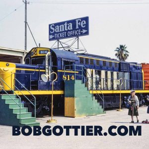 AT&SF RSD15 No. 814 at Pasadena