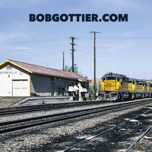 Union Pacific SD40-2 No. 3509 at Victorville